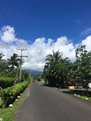 Straße in Apia